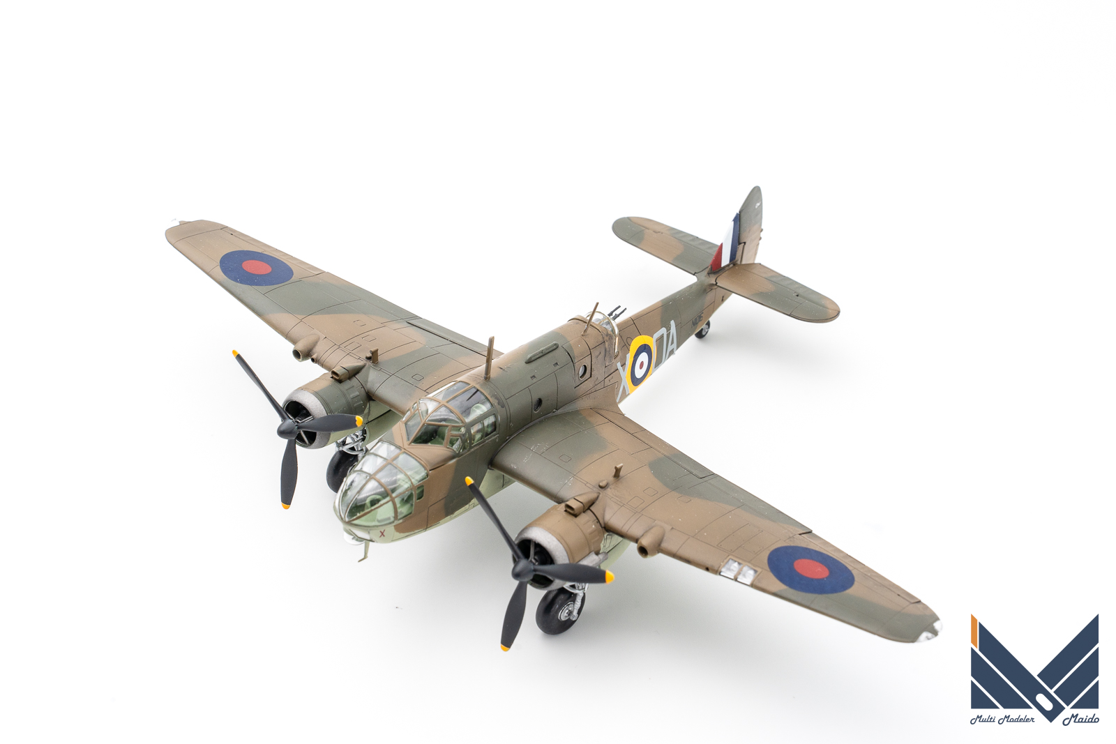 エアフィックス 1/72 イギリス空軍 ボーフォートMk1完成品 AIRFIX