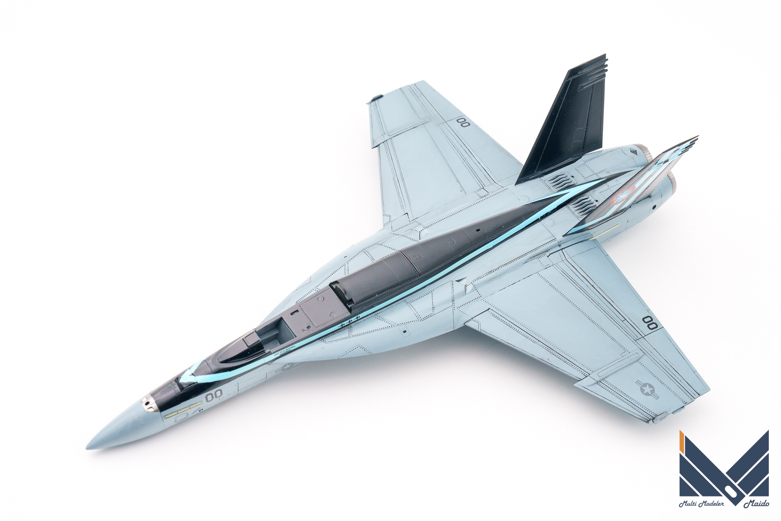 ハセガワ 1/72 F/A-18E 2 塗装＆デカール完了 | 模型工房M