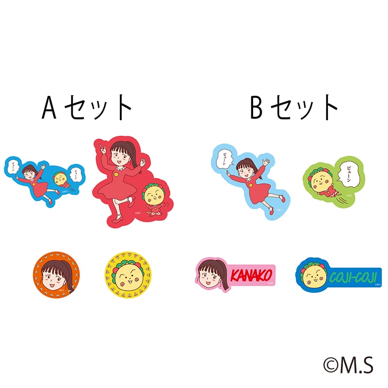 COJI-COJI×KANAKO ステッカーセット Aセット｜ももいろクローバーZ