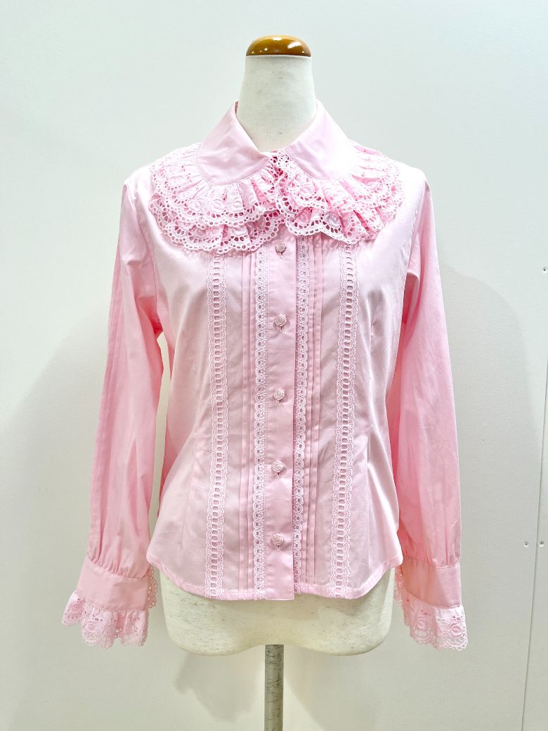 BABY,THE STARS SHINE BRIGHT 2重衿袖ピンタックブラウス - BELSEL