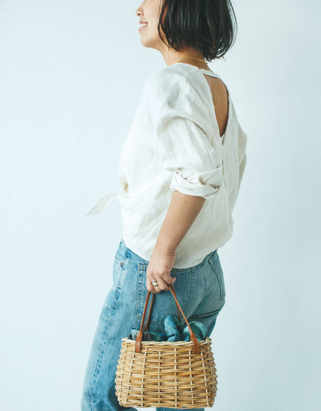 夏のおでかけに♪ ハンドメイドで1万円台「フリーストアベジタルの籠