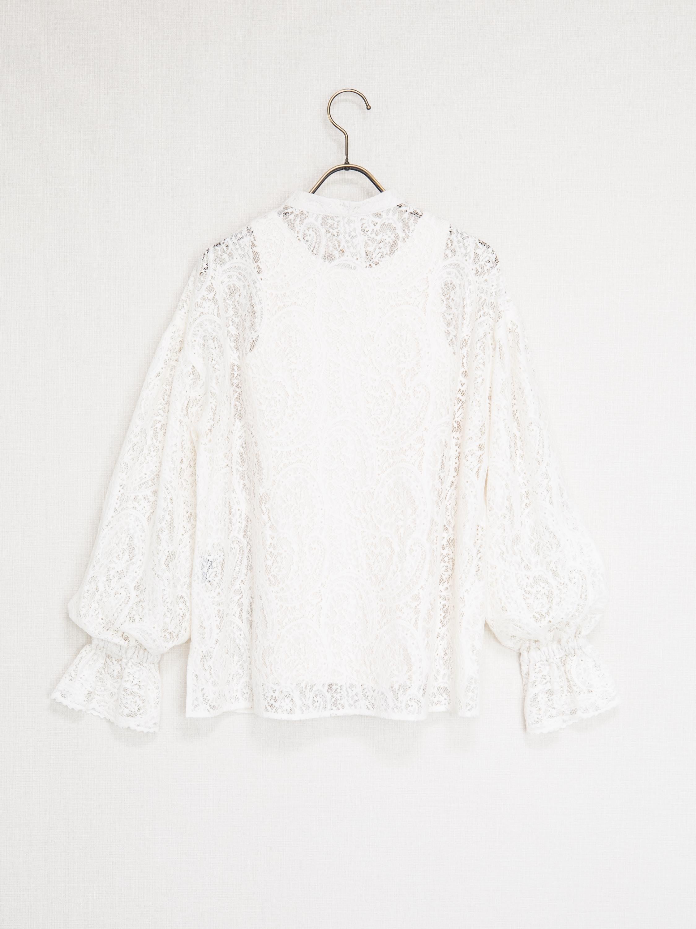 タンク付きレースシャツ – Maison Echelle