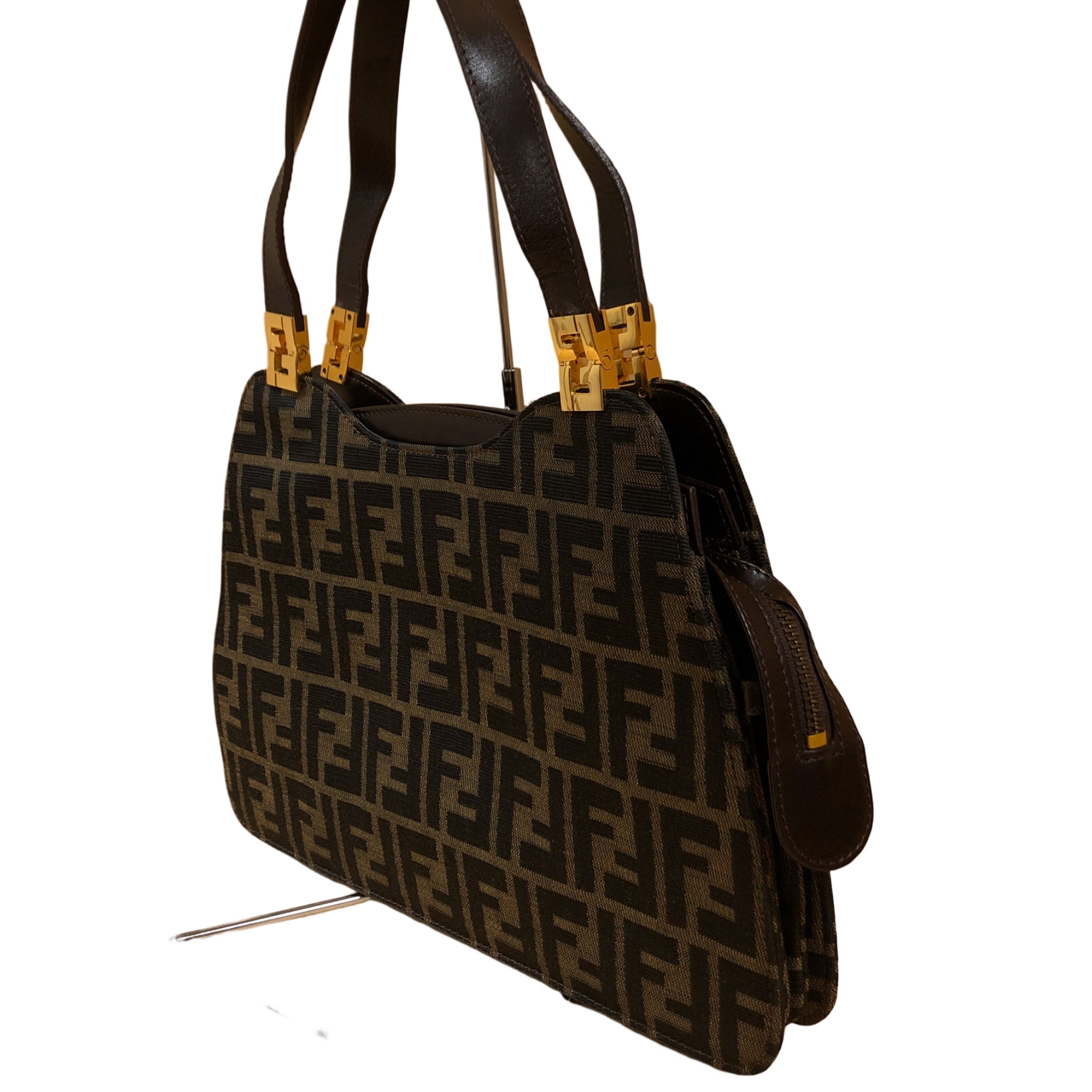 FENDI フェンディ ハンドバッグ ズッカ柄 P8094V – VINTAGE SELECT