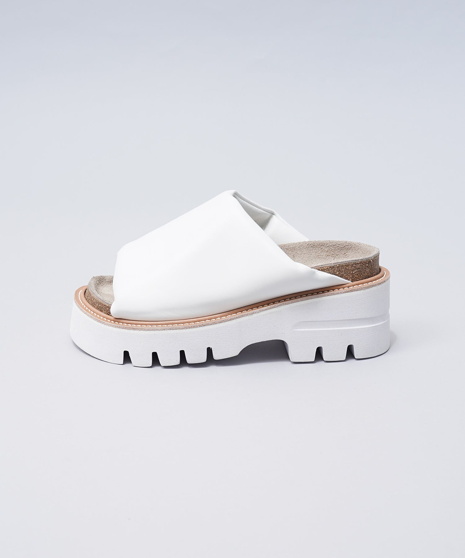 SPECIAL SHOES FACTORY COLLABORATION】Cork Sole Shower Sandal Made In T