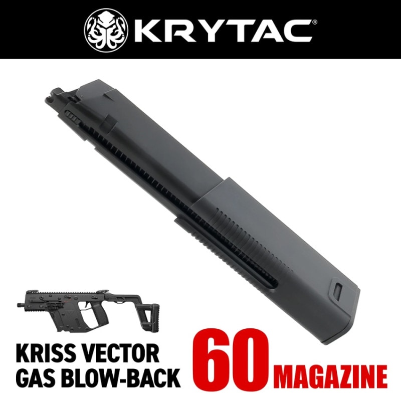 KRYTAC KRISS VECTOR GBB Magazine 1PCS 60RDs[KA2423-40A] | マガジン