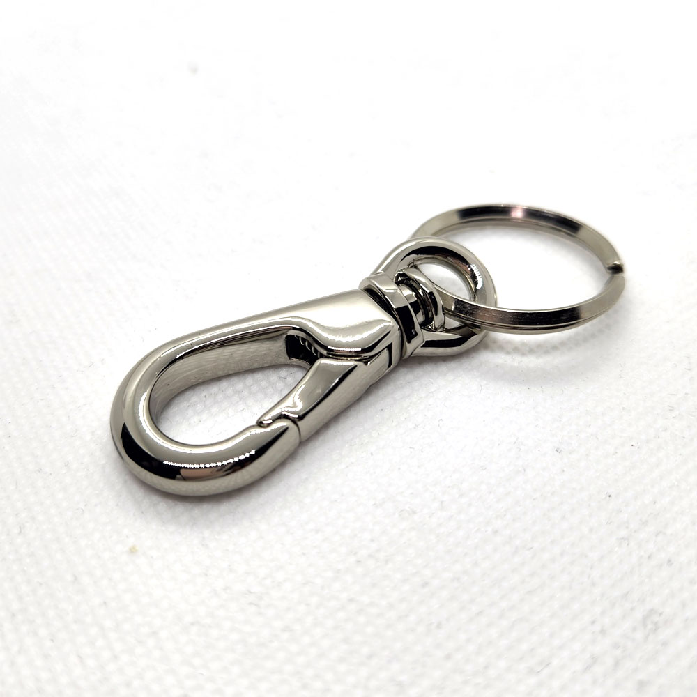 53mmナスカン シンプルスタイル 30mm二重カンキーホルダー /キーリング