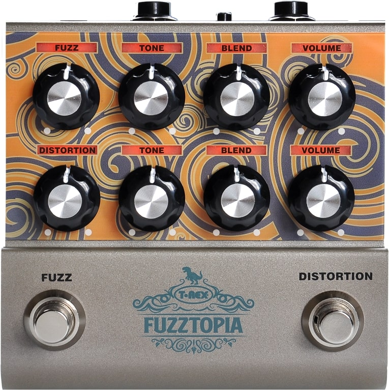 新製品】 T-REX / FUZZTOPIA ファズ/ディストーションペダル ティー