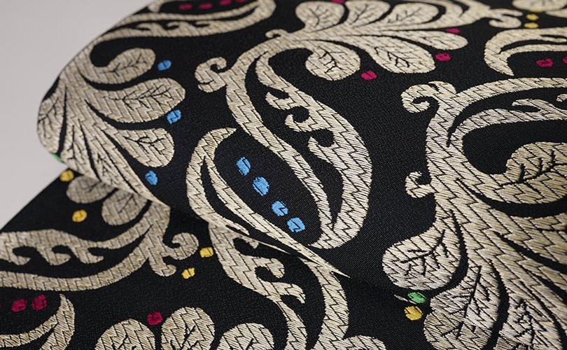 正絹袋帯 帯工房 たなか 立て唐花紋 西陣織 正絹 本袋帯 | 袋帯 | 京都