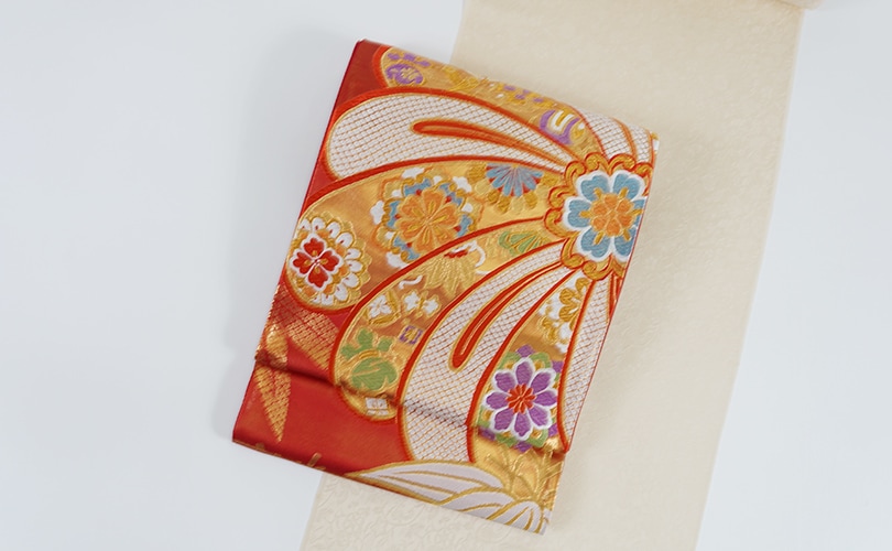 正絹袋帯 熊井機業店 宝尽くし文様 | 袋帯 | 京都西陣 帯の卸し問屋 帯