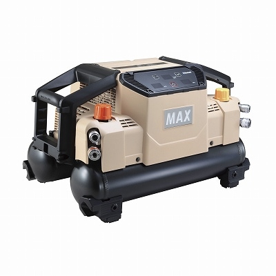 限定色】MAX AK-HL1310E-S サンドベージュ 高圧コンプレッサ (高圧×2