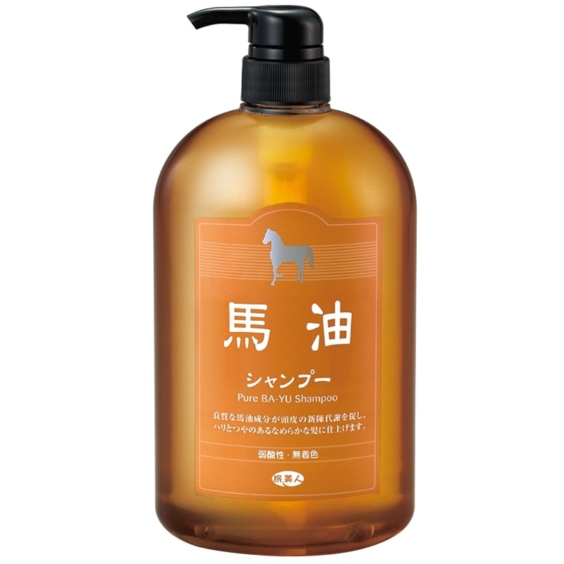 旅美人ストア】 馬油シリーズ 馬油シャンプー 1000ml