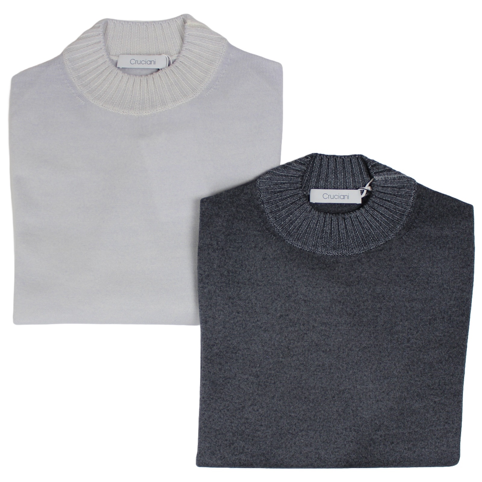 Cruciani（クルチアーニ） モックネックニット（27×9G切替