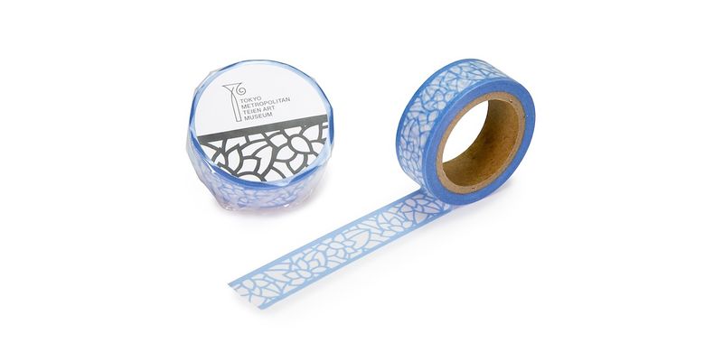 オリジナルマスキングテープ 第一階段の花模様 | カード