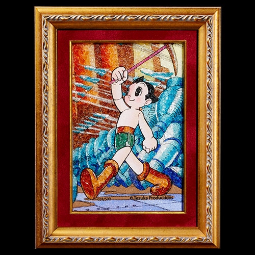 受注生産】ジュエリー絵画「鉄腕アトム」AB2XS≪3週間～3か月以内に