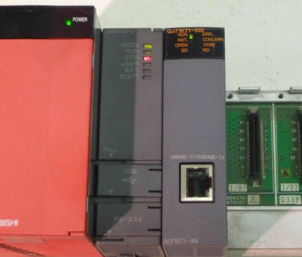 Mitsubishi Electric QJ71E71-100 Ethernet interface unit | Plc
