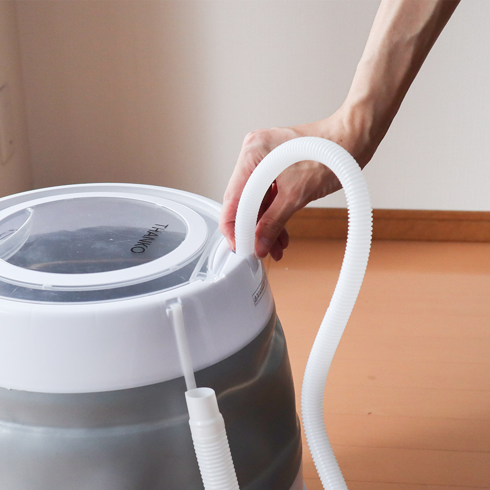 収納できる小さい洗濯機「折りたたみ洗濯機」 | 【公式】サンコー通販