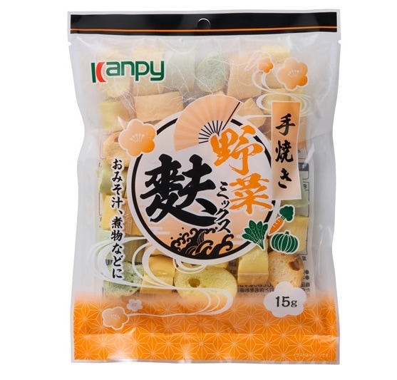 カンピー 手焼野菜ミックス麩 15g まとめ買い(×20)|4901401206229(tc