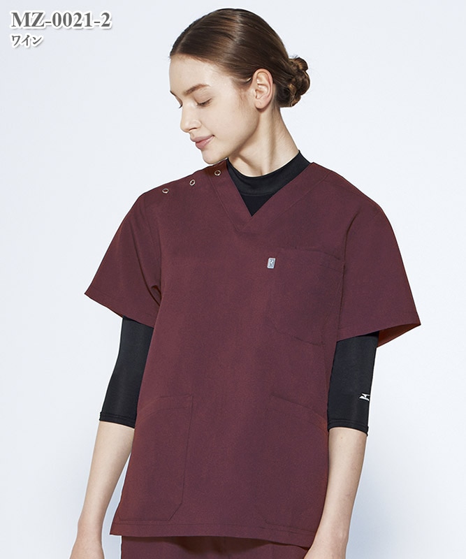 ミズノ男女兼用スクラブ半袖[チトセ製品] MZ-0021｜THS-白衣通販・販売