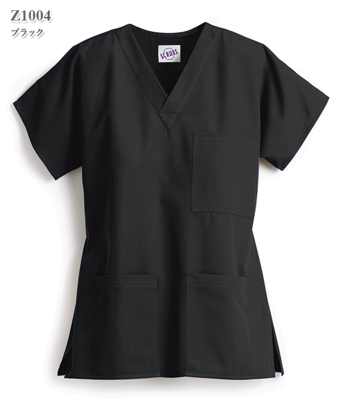 スクラブ3ポケットトップ半袖(男女兼用)[スマートスクラブス製品