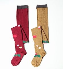 ミナペルホネン mina perhonen flower basket フラワーバスケット タイツ