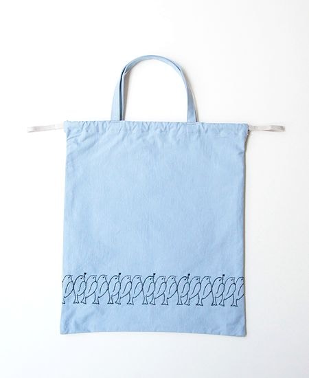 mina perhonen ミナペルホネン lintu リンツ 巾着バッグ（大）（kids）