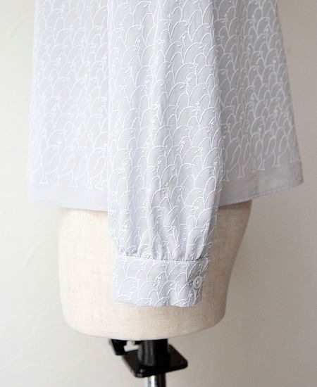 mina perhonen ミナペルホネン lintu リント ブラウス （XS1954）