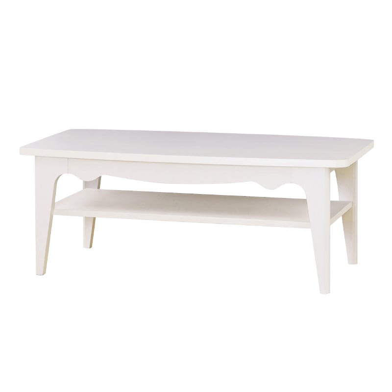 テーブル IF MT-6654WH ネコ脚テーブル WH【お客様組立商品】の通販