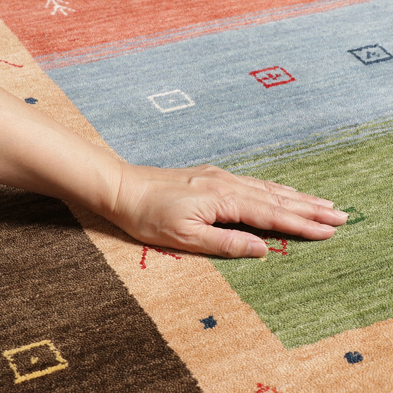 実店舗のみ取扱い商品】ギャッベM Explorer2 MU if HOME※2サイズ有の