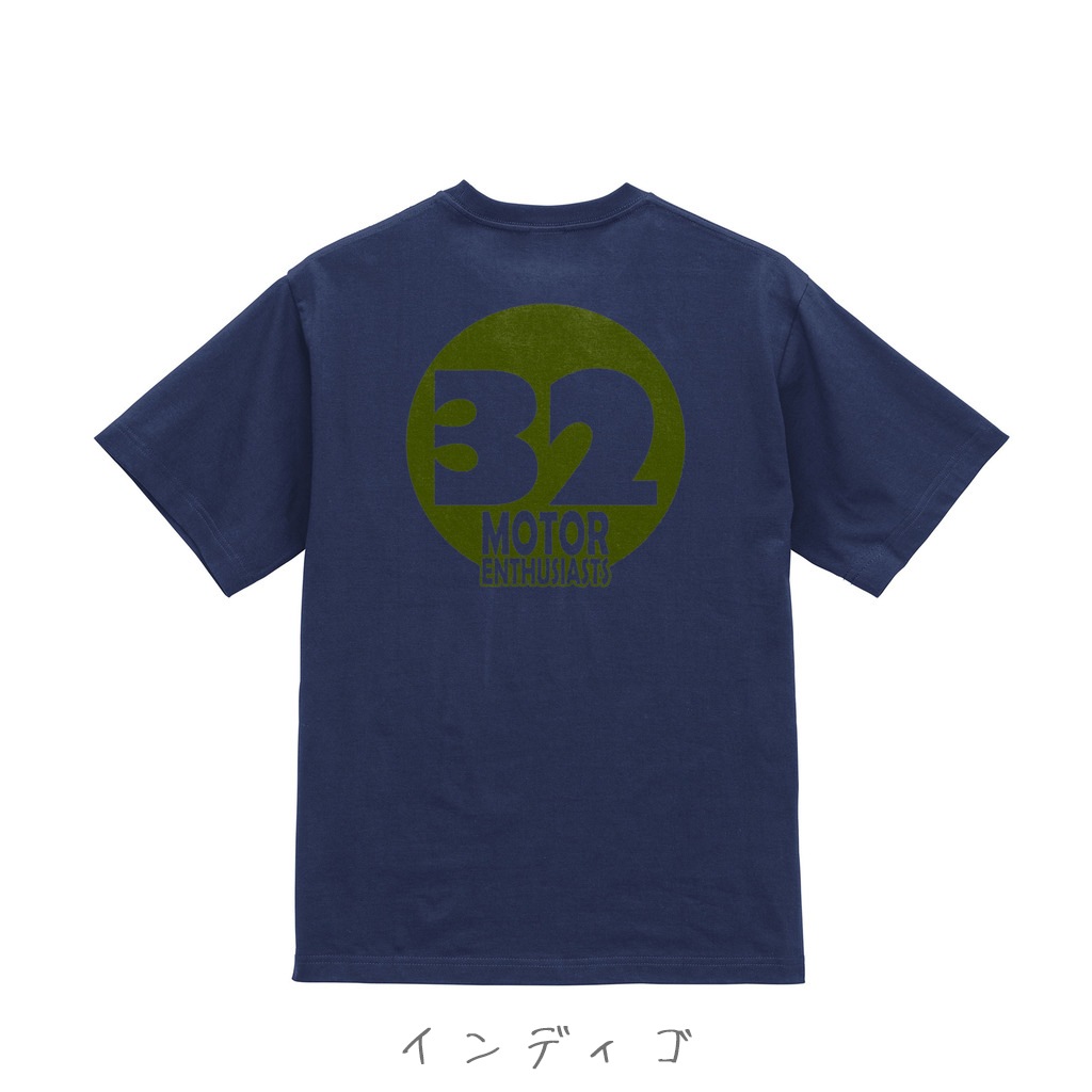 クラシックミニ好きのためのTシャツ「32オタクTシャツ new edition」