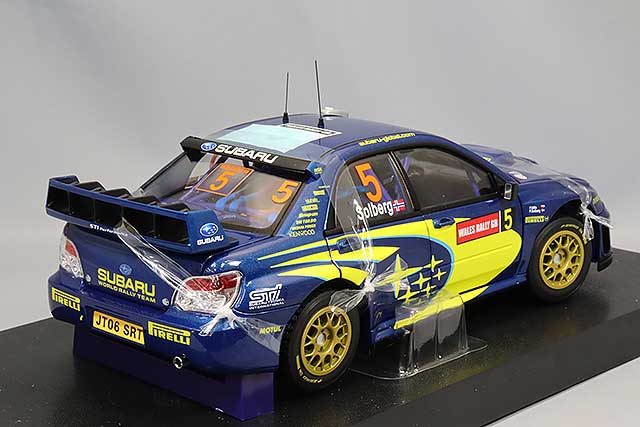 サンスター 1/18 スバル インプレッサ WRC06 2006 ウェールズラリー 3