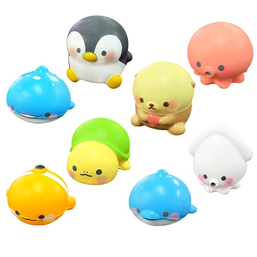 景品用玩具,卸単価80～149円｜ぽちゃちゃ海のいきものスクイーズの通販