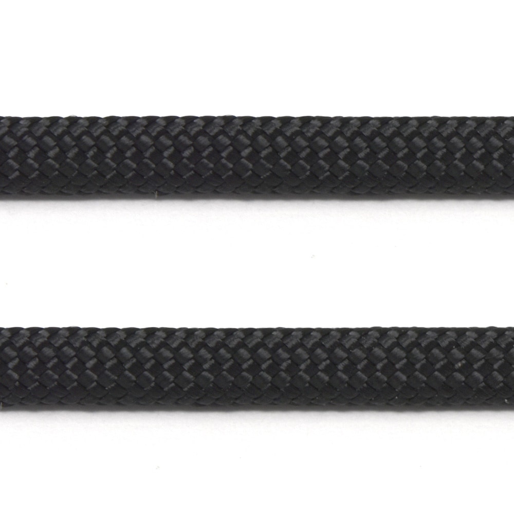 Z156 / TIGER パラコード 4mm / ブラック〈1束(30m)〉:がまぐち口金