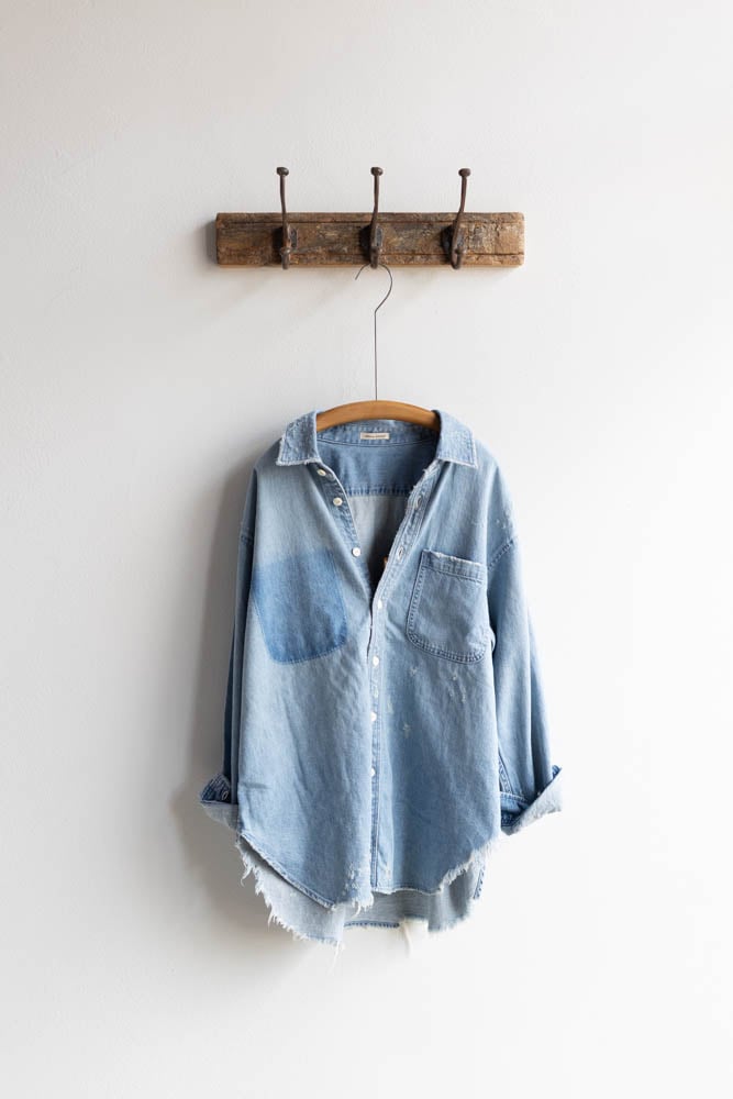 Attick by JOHNBULL | デニムワークシャツ Col : Wブリーチ 公式通販