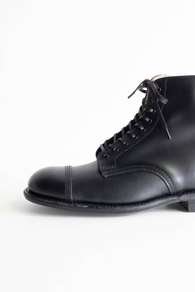 SANDERS サンダース | B.G.S. DERBY BOOT Col : BLACK (B.G.S.