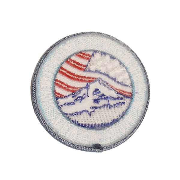 マウントフッド刺繍ワッペン (ゴールド) | Oregonian Outfitters