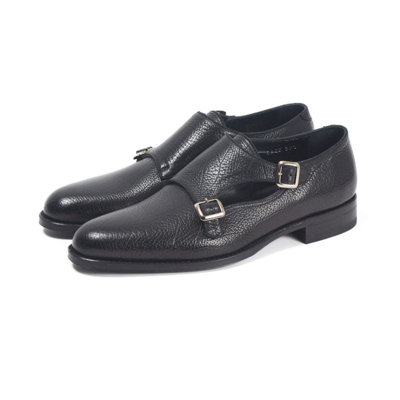 SALE】オリエンタル JOSEPH2 BLACK モンクストラップ メンズ[サイズ