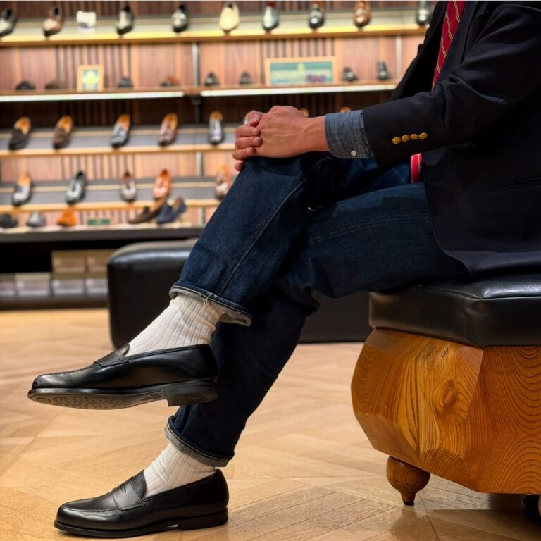 クロケット＆ジョーンズ ボストン2|BOSTON 2 BLACK ローファー メンズ