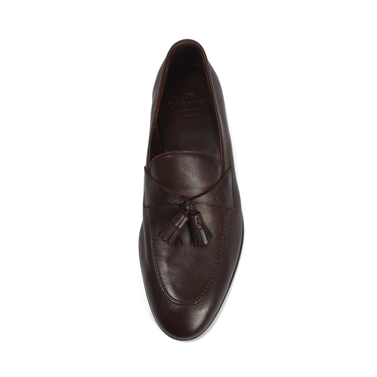カルミーナ 580917 BROWN タッセルローファー メンズ | カルミーナ