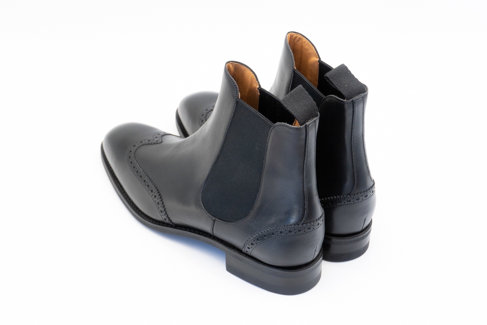 WINTER SALE】カルミーナ 1209 BLACK サイドゴアブーツ レディース