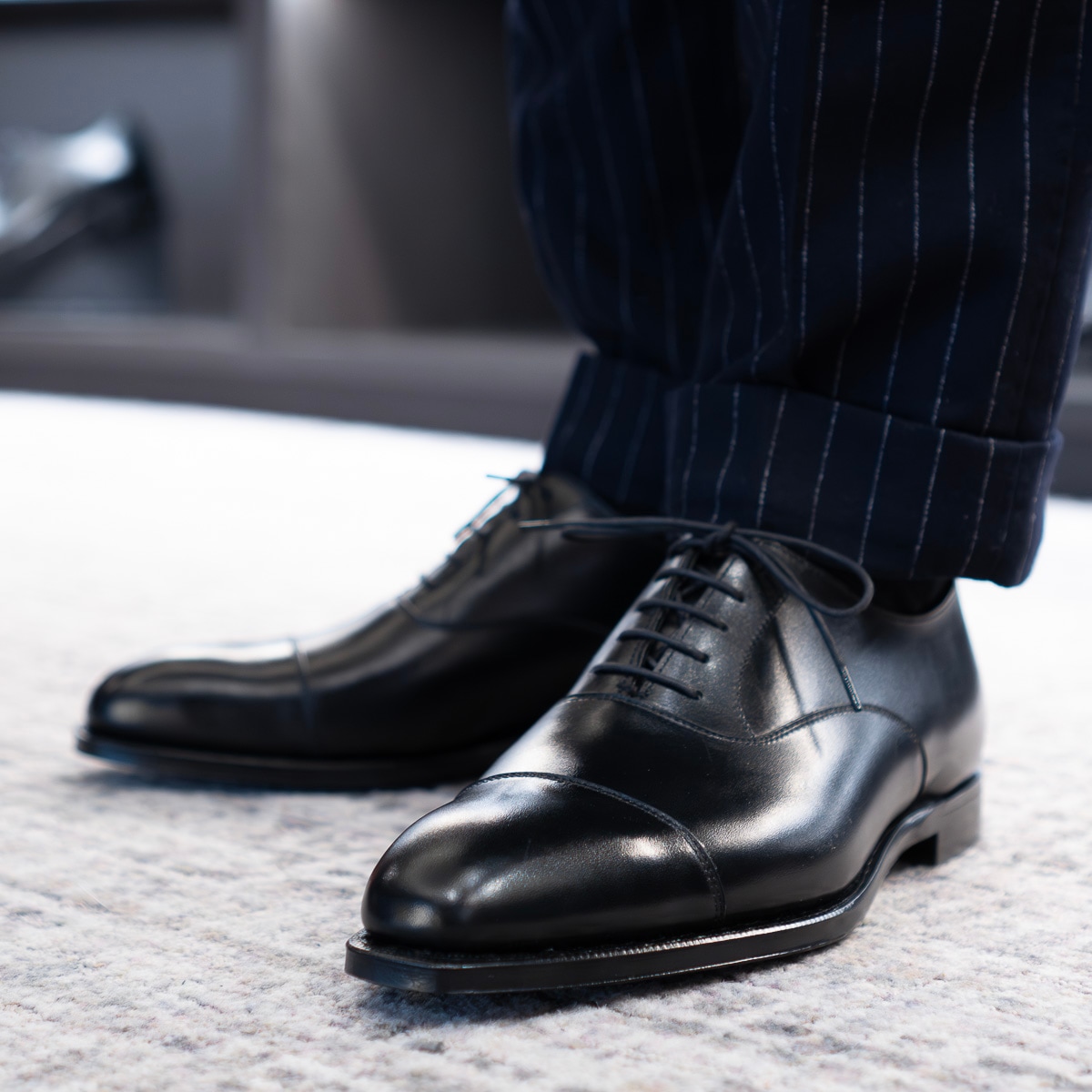 クロケット＆ジョーンズ オードリー6|AUDLEY 6 BLACK ストレートチップ