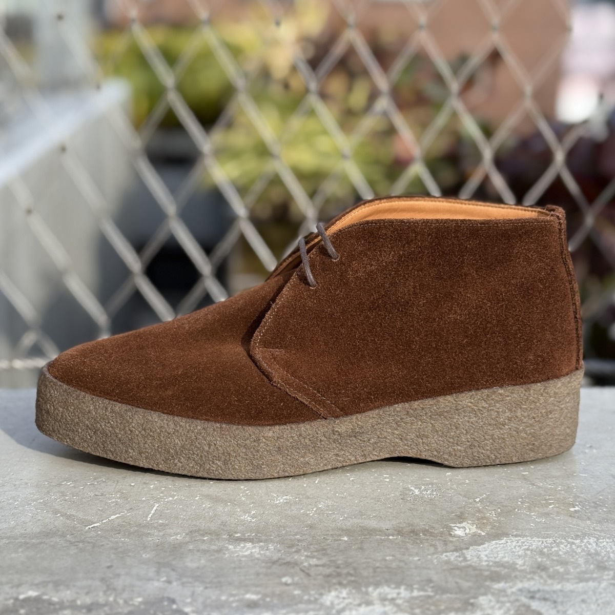 サンダース BRIT CHUKKA SNUFF プレーントウ メンズ | サンダース