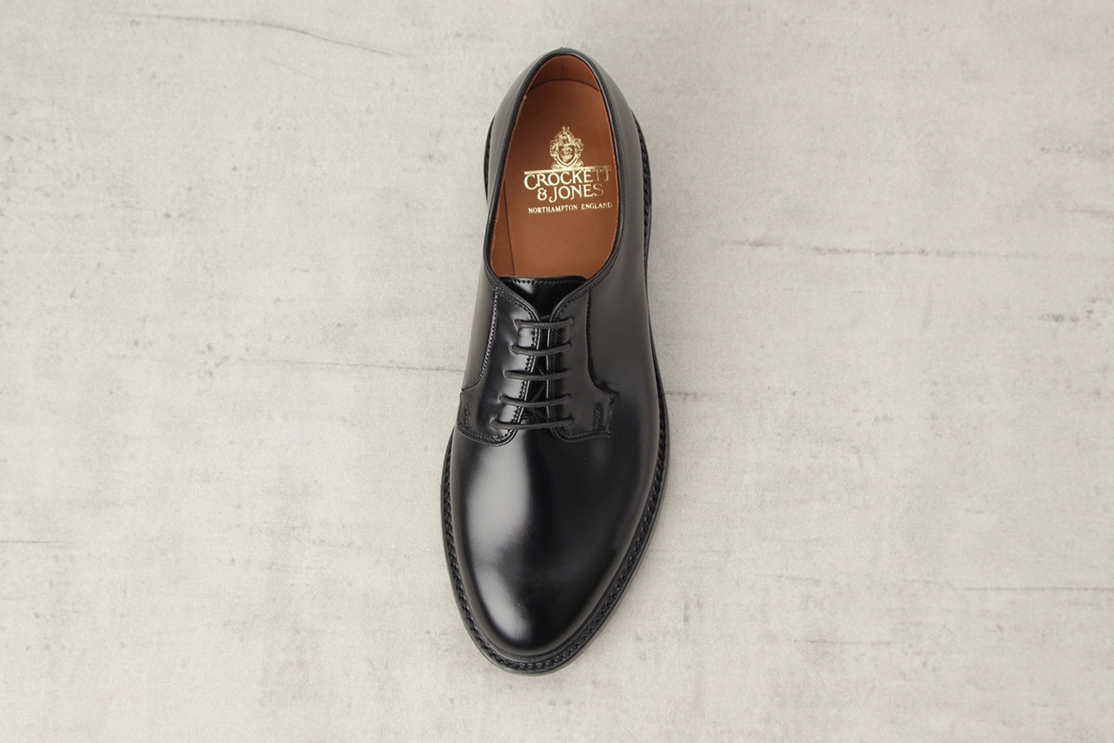 クロケット＆ジョーンズ アメリア|AMELIA BLACK プレーントゥ