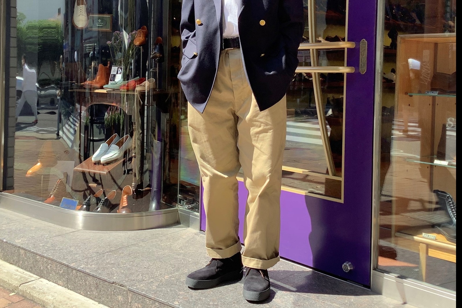 サンダース BRIT CHUKKA BLACK プレーントウ メンズ | サンダース