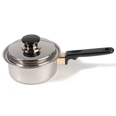 ステンレス片手鍋 19cm (サバティーニ) | キッチン用品・型,鍋 | 未来