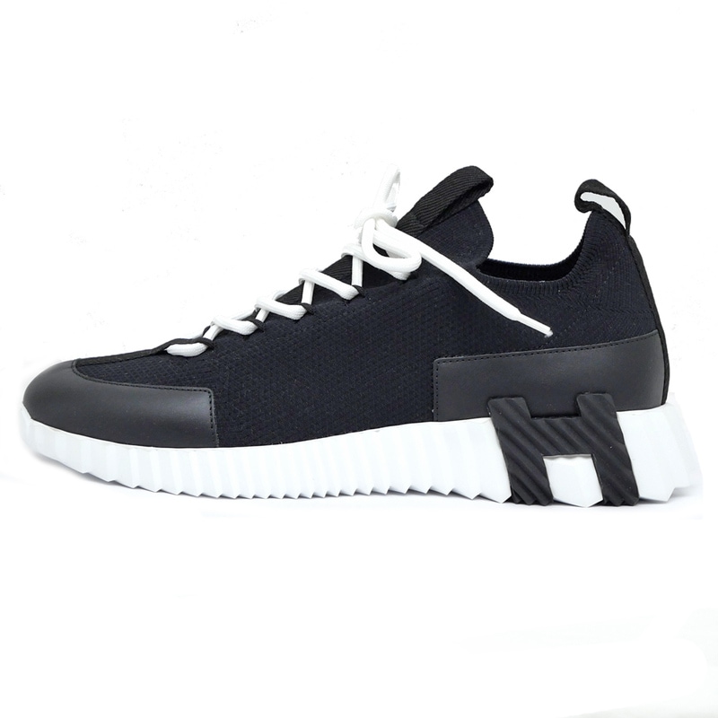 名東】【HERMES】エルメス スニーカー リフト サイズ37 1/2 24-24.5cm