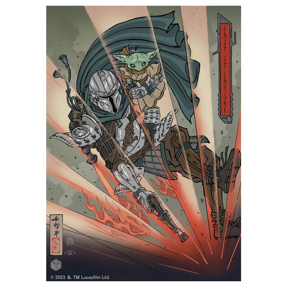 スター・ウォーズ 浮世絵ポスター「星間大戦絵巻 ダース・ベイダー