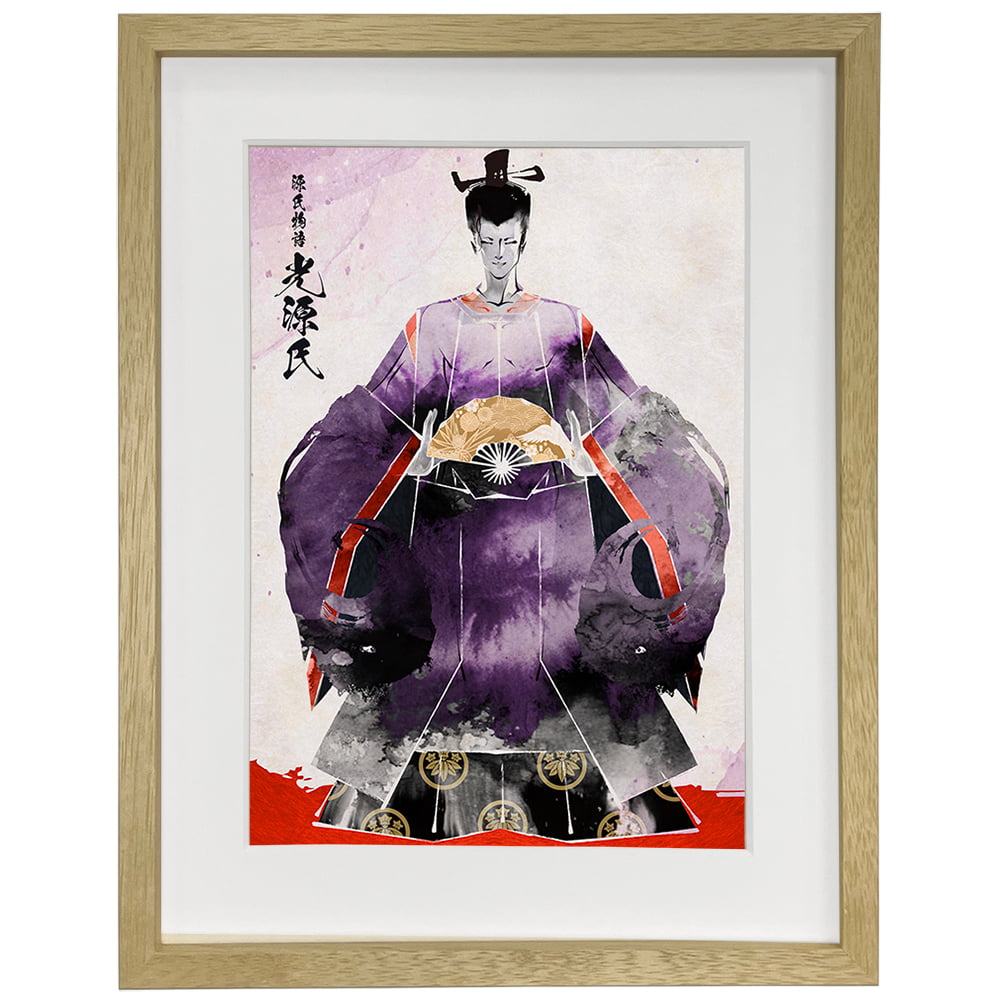 源氏絵と浮世絵「月夜」｜浮世絵工房