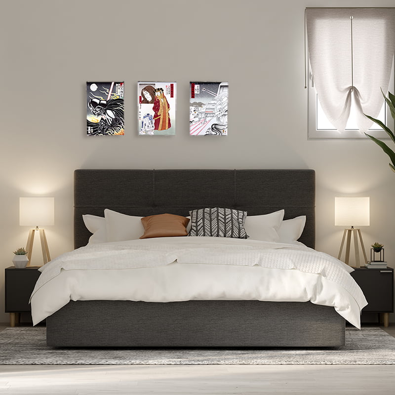 スター・ウォーズ 浮世絵ファブリックボード「星間大戦絵巻 ダース