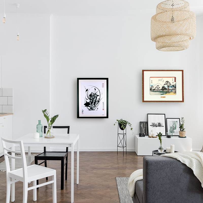 東海道五十三次 吉原 左富士の縄手｜歌川広重【富士山世界文化遺産登録