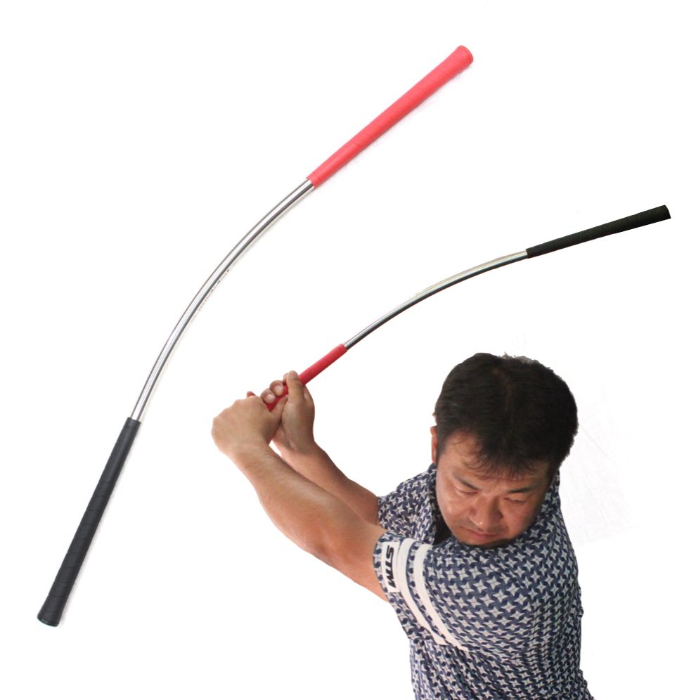 うねり棒】ゴルフ練習器具ツアープロスインガー！ゴルフスイング練習機